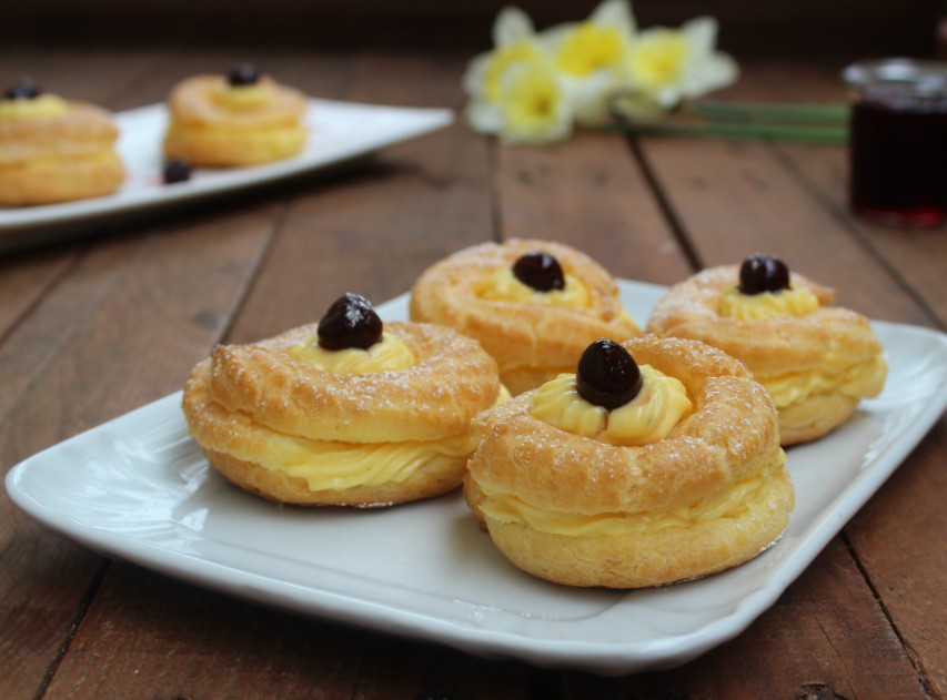 Zeppole Di Natale.Zeppole Di San Giuseppe Al Forno Cibo Che Passione