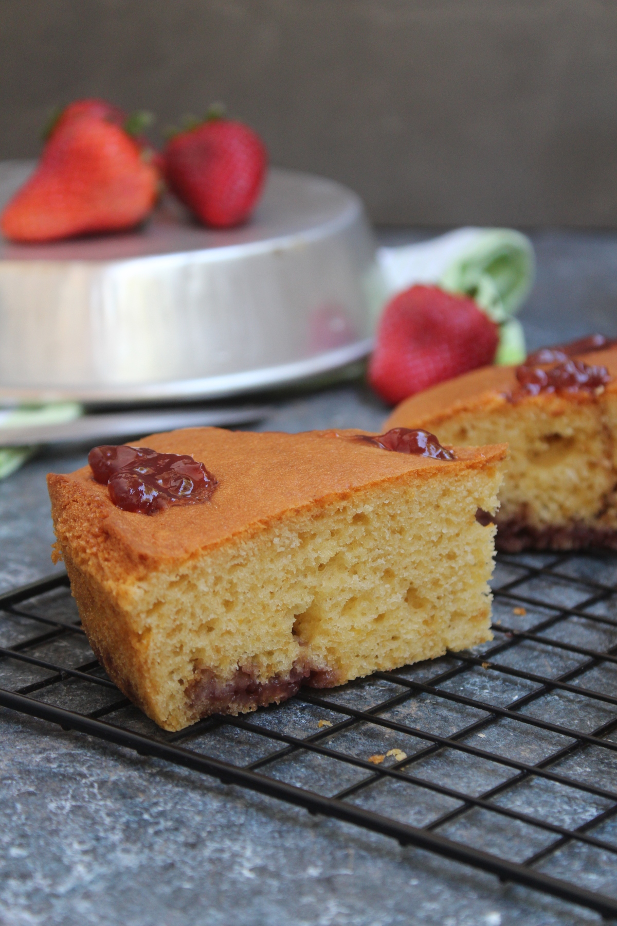 Torta soffice 5 minuti con marmellata SENZA BURRO - Cibo ...