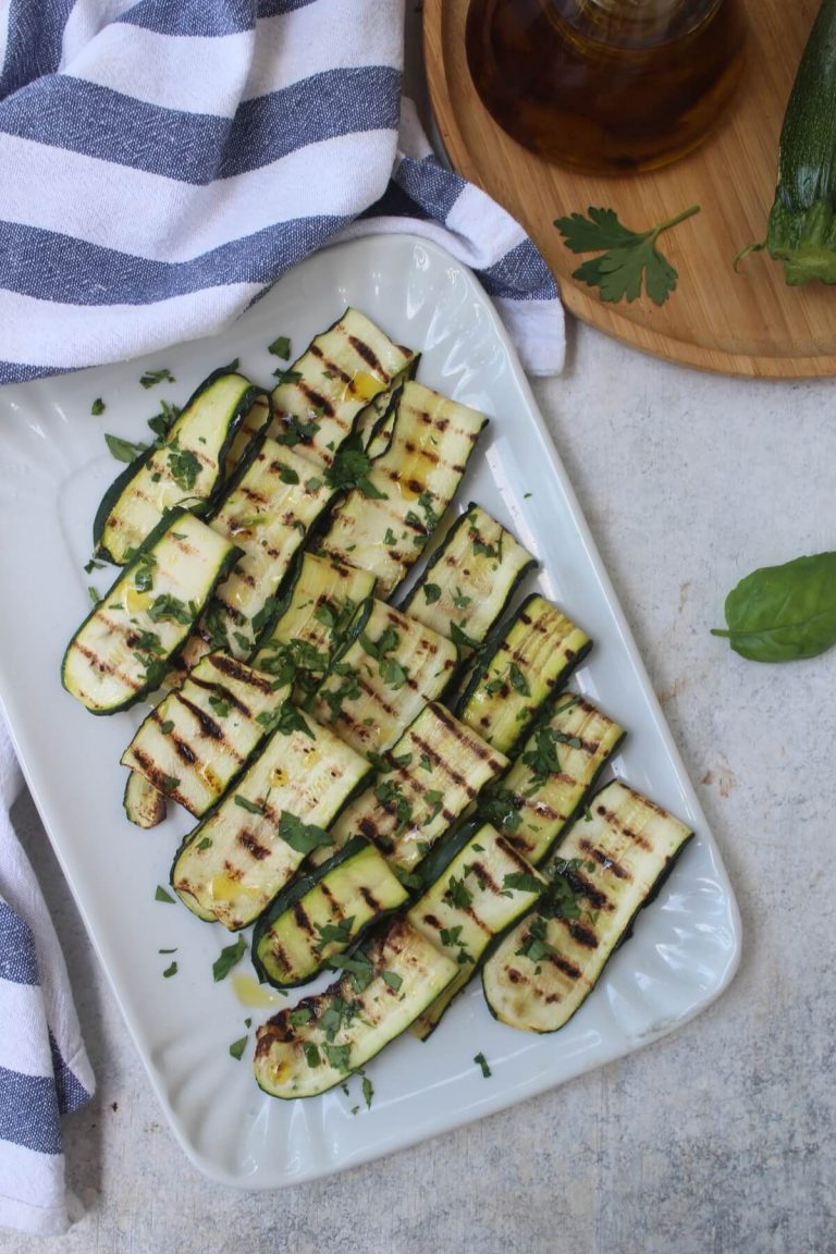 Zucchine grigliate ricetta contorno facile e veloce - Cibo ...