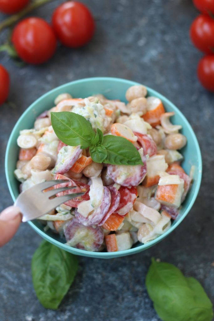 Insalata Di Ceci Fredda, Ricetta Facile Ed Estiva - Cibo Che Passione