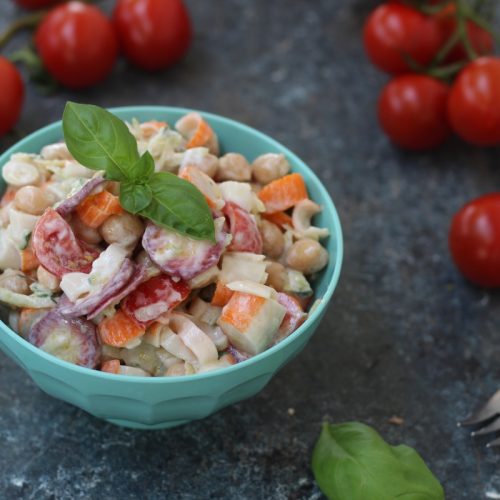 Insalata Di Ceci Fredda, Ricetta Facile Ed Estiva - Cibo Che Passione