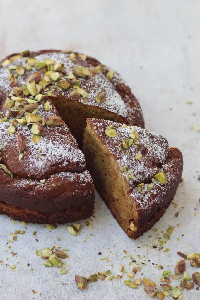 Torta al pistacchio e ricotta, soffice e veloce da ...