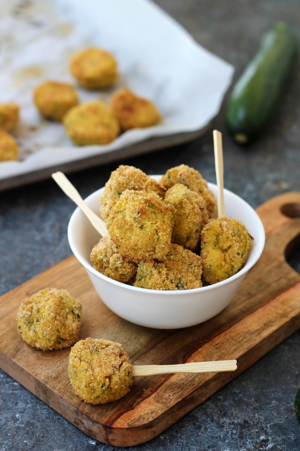 Polpette Di Zucchine E Ricotta Al Forno - Cibo Che Passione