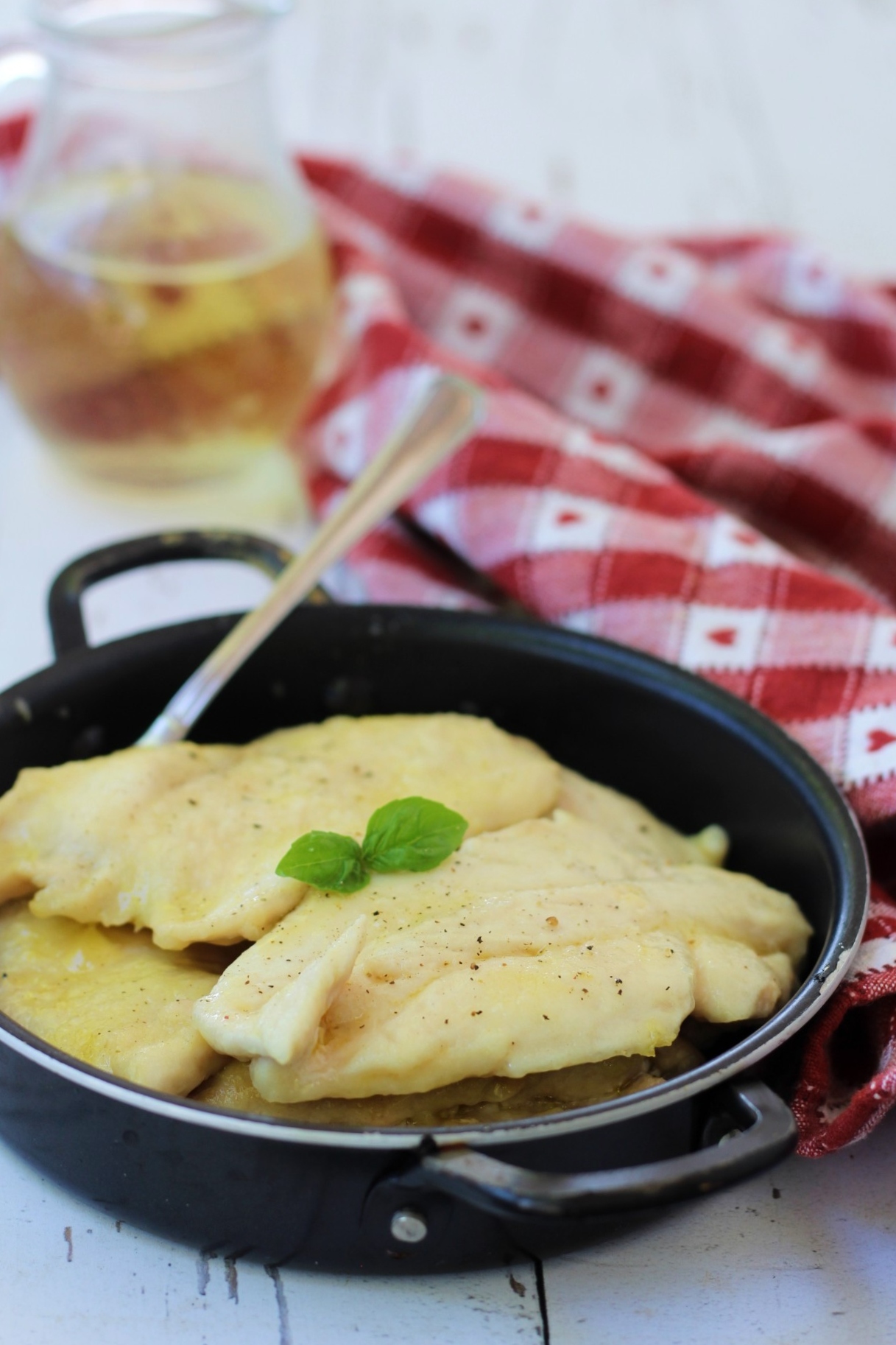 Scaloppine Di Pollo Al Vino Bianco - Cibo Che Passione