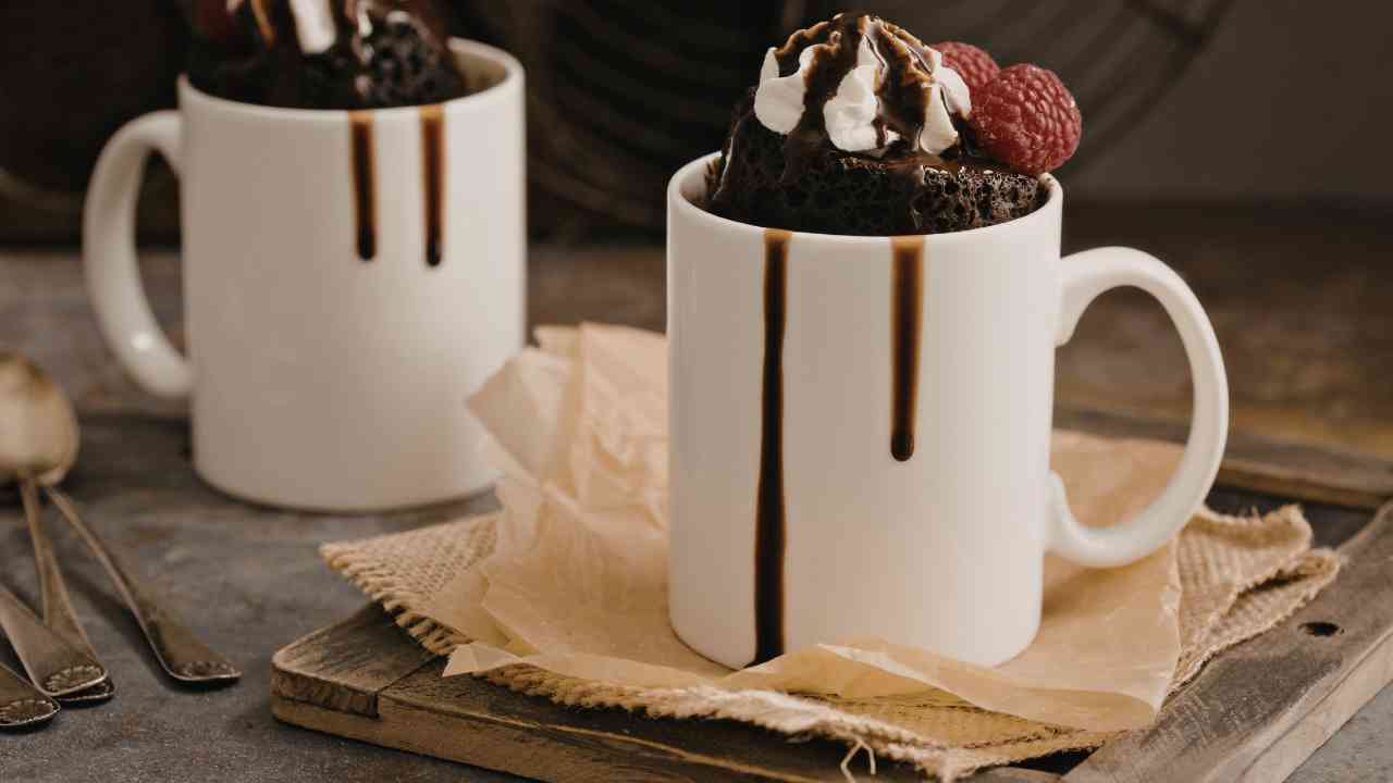 Mug cake romantica - cibochepassioneblog.it