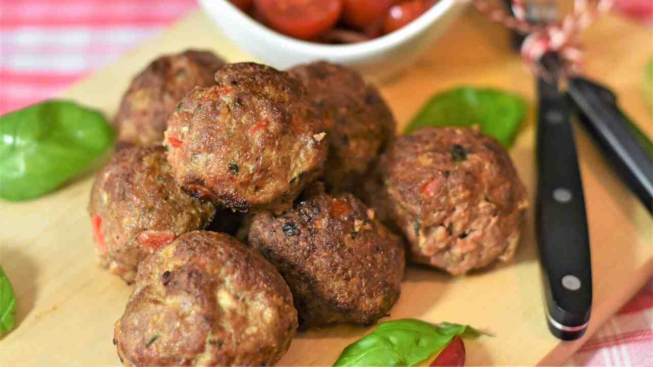 Polpette in friggitrice ad aria - Cibochepassioneblog.it