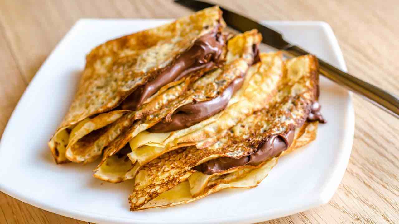 crepes alla nutella senza glutine