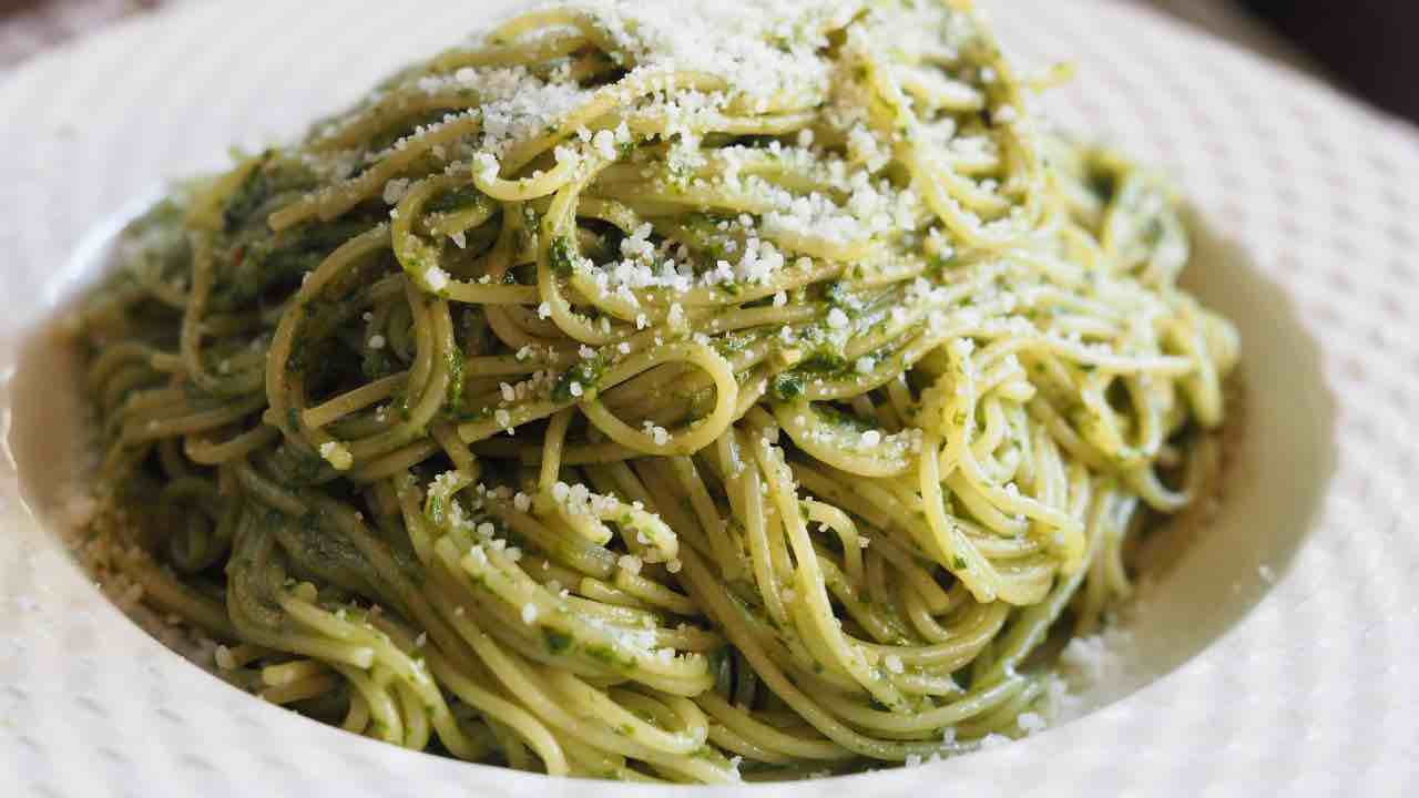 pasta con il pesto