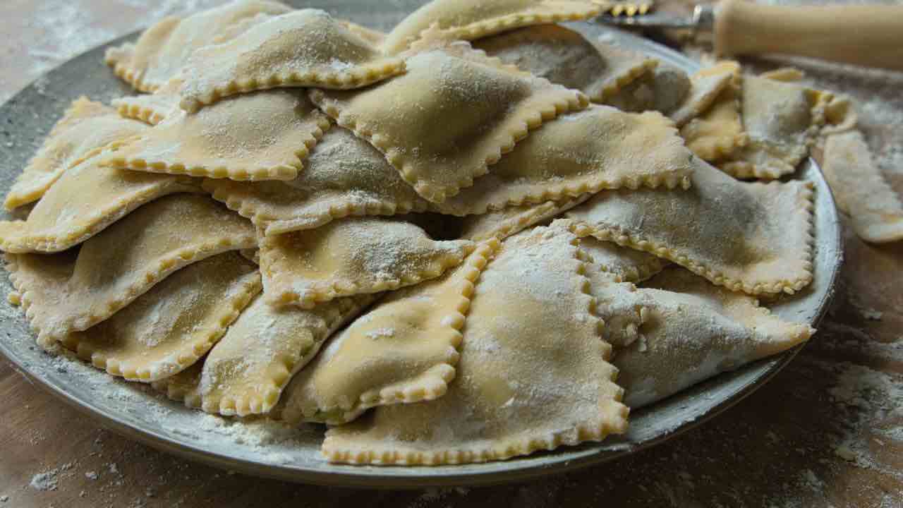 ravioli ricotta e spinaci