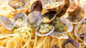 spaghetti con le vongole